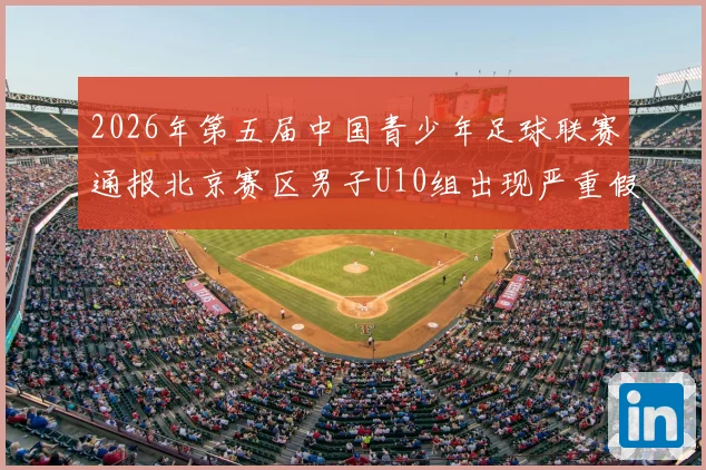 2026年第五届中国青少年足球联赛通报北京赛区男子U10组出现严重假球情况