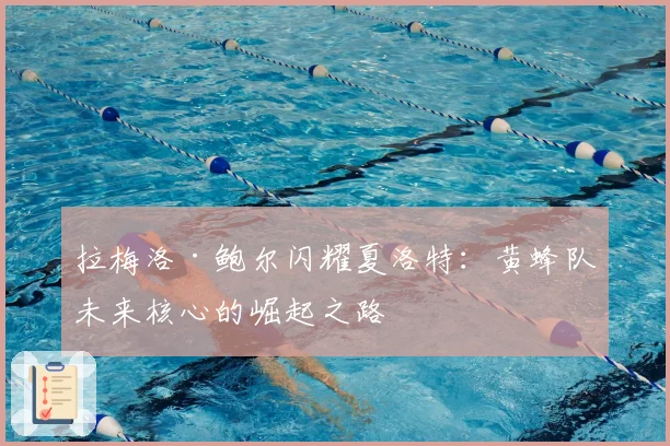 拉梅洛·鲍尔闪耀夏洛特：黄蜂队未来核心的崛起之路